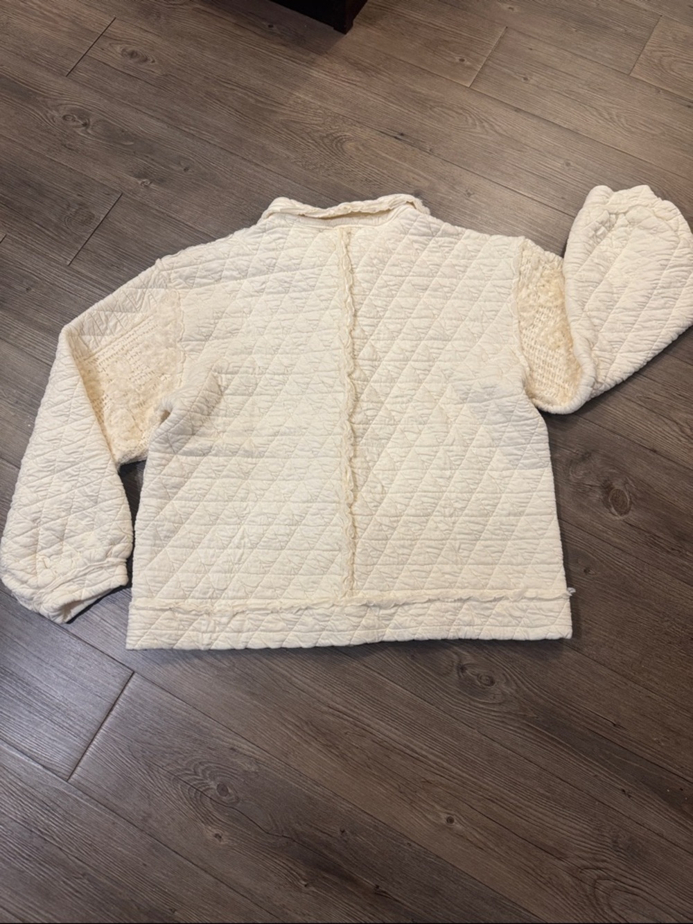 🆕 POL Cream Quilted Jacket L. NWT!💥 - Picture 11 of 11